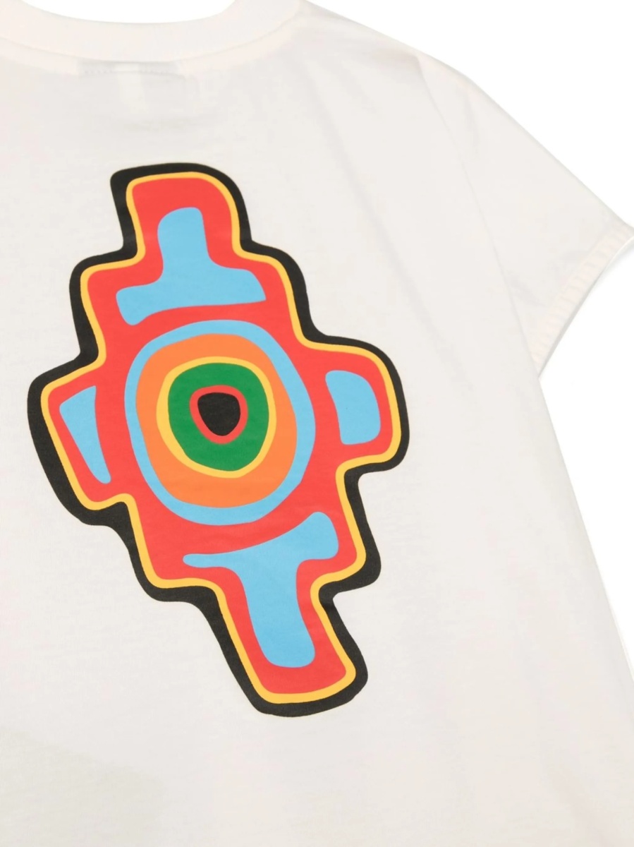 Tricou Marcelo Burlon neutru - Img 3