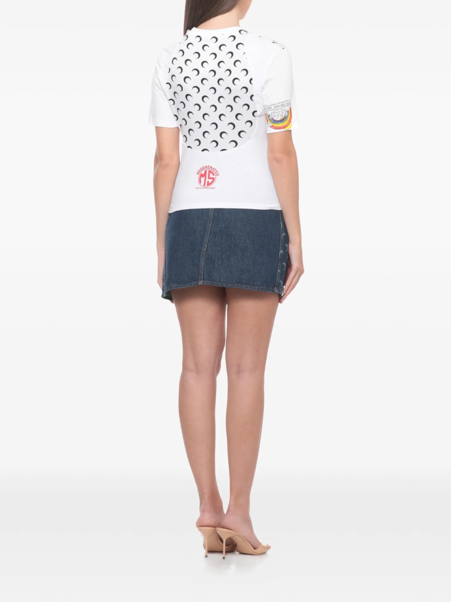 Tricou MARINE SERRE alb - Img 4