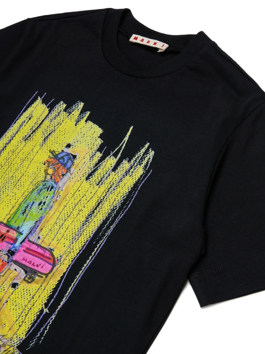Tricou Marni negru - Img 3