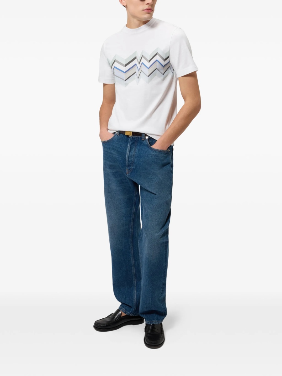 Tricou MISSONI BEACHWEAR alb - Img 3