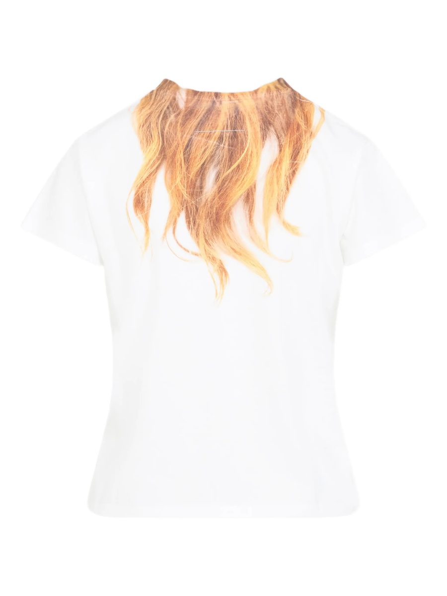 Tricou MM6 Maison Margiela alb - Img 2