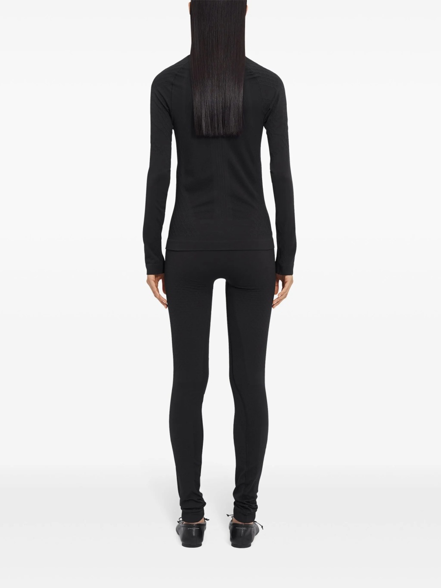Tricou MM6 Maison Margiela negru - Img 4