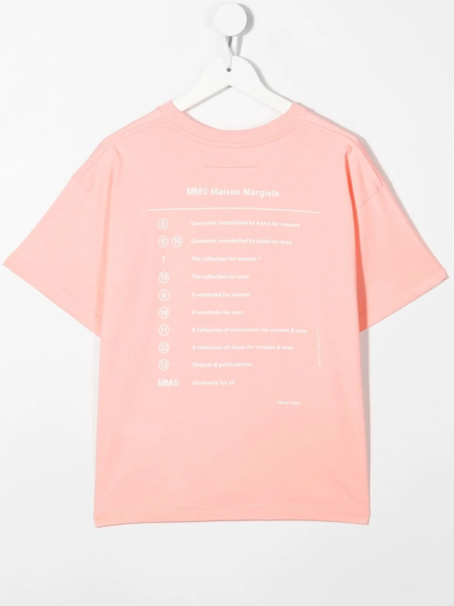 Tricou MM6 Maison Margiela roz - Img 2