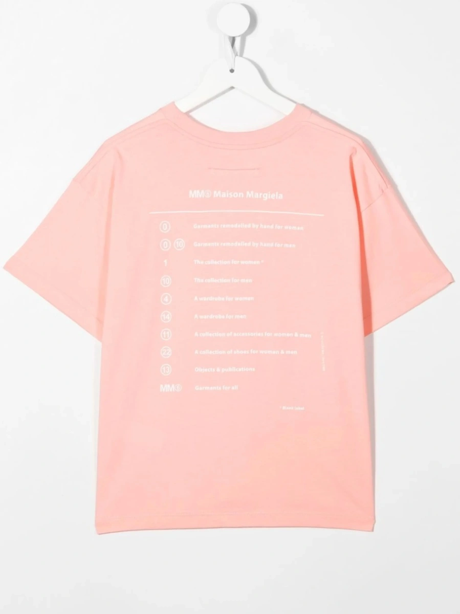 Tricou MM6 Maison Margiela roz - Img 2