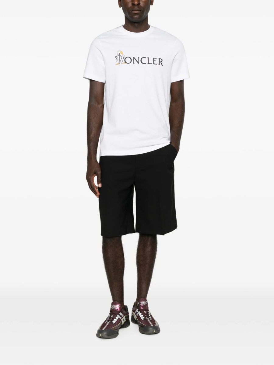 Tricou Moncler alb - Img 2