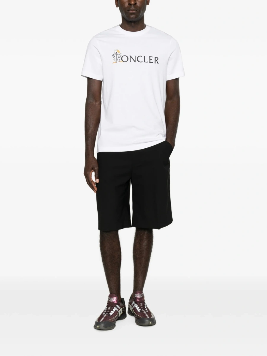Tricou Moncler alb - Img 2