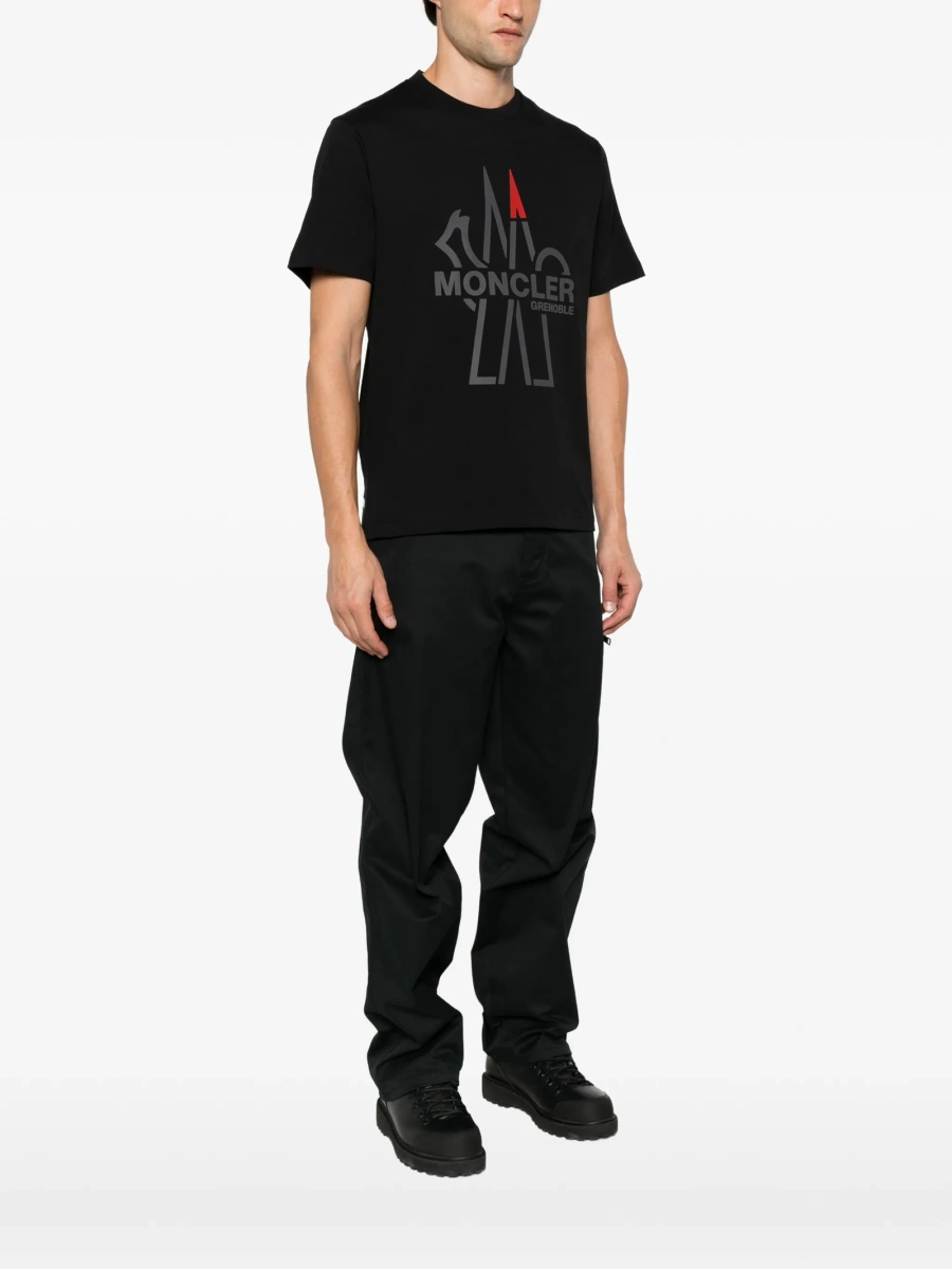 Tricou Moncler Grenoble negru - Img 3