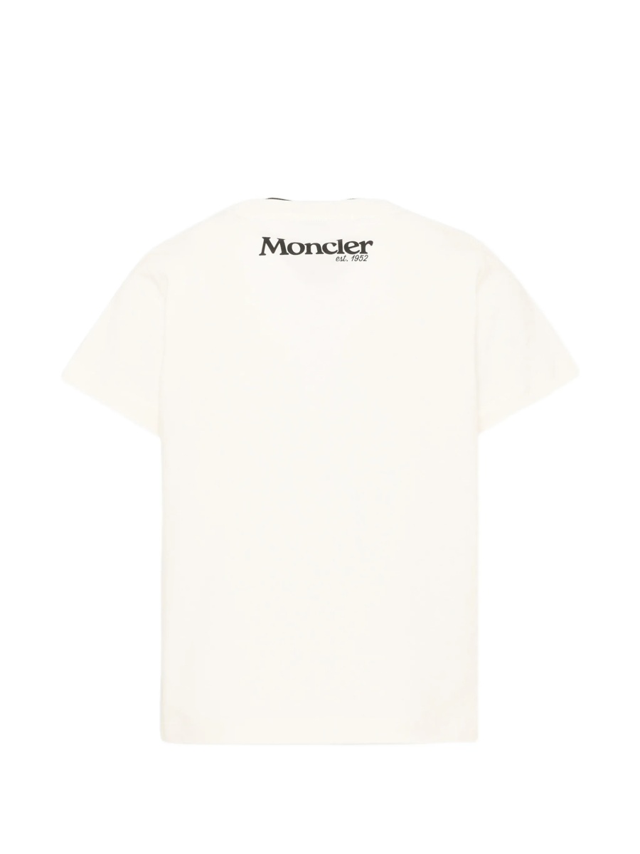 Tricou Moncler neutru din bumbac - Img 2