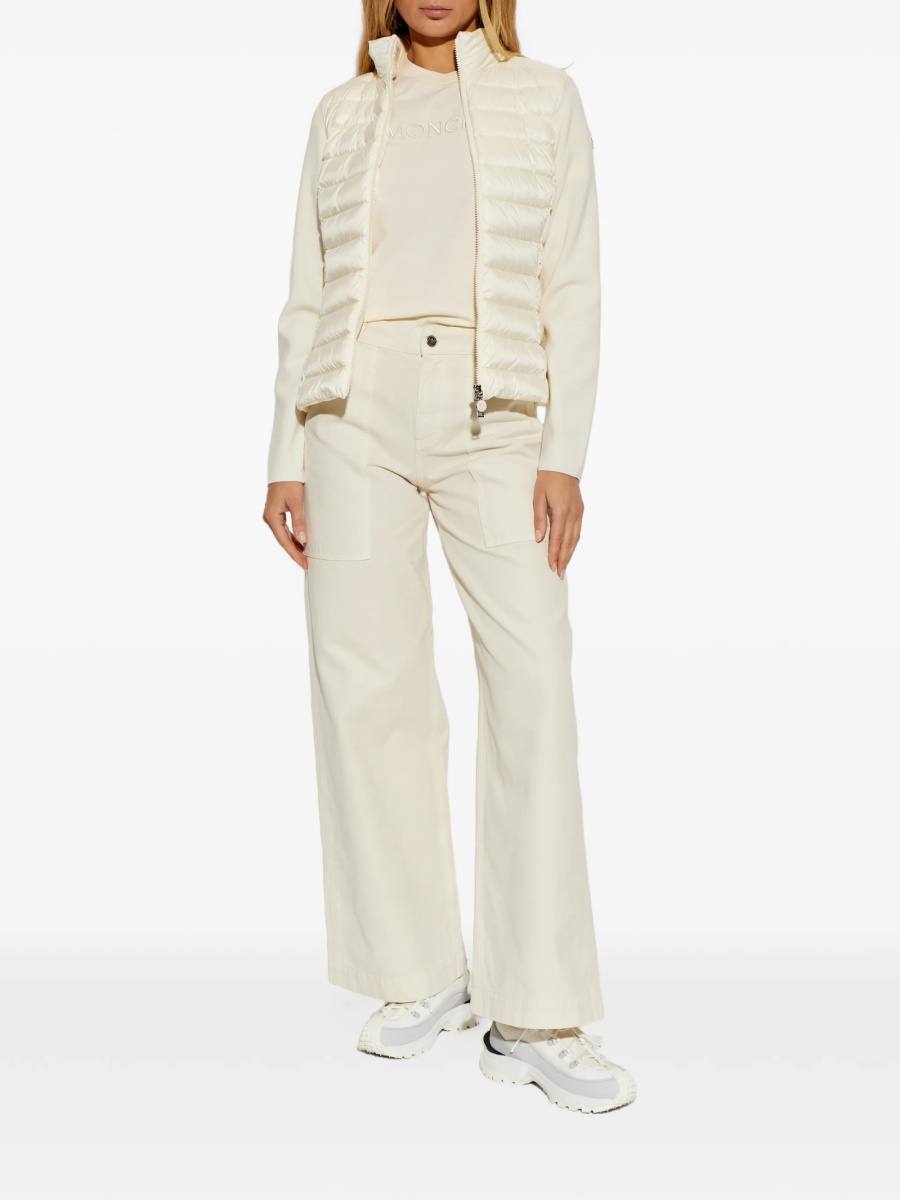 Tricou Moncler neutru din bumbac - Img 6