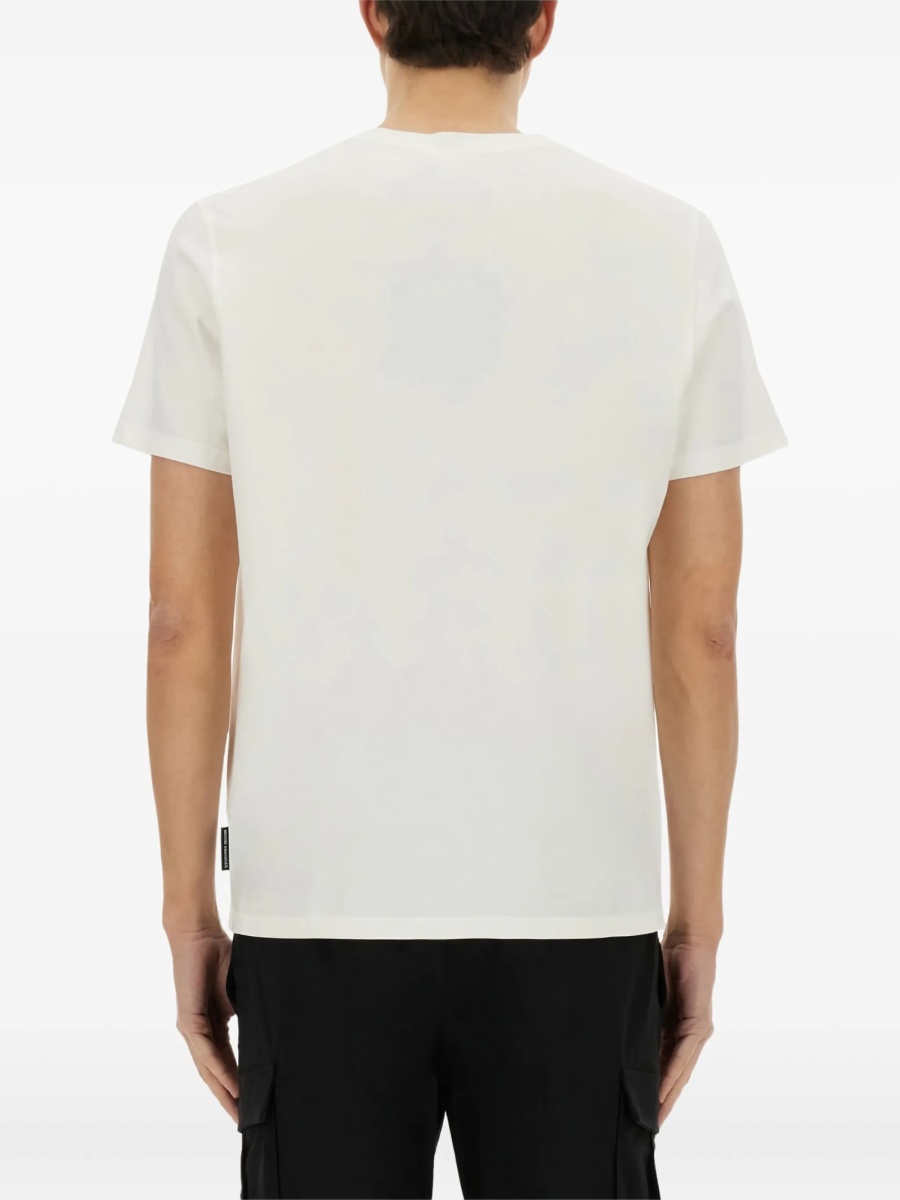 Tricou Moose Knuckles alb - Img 3