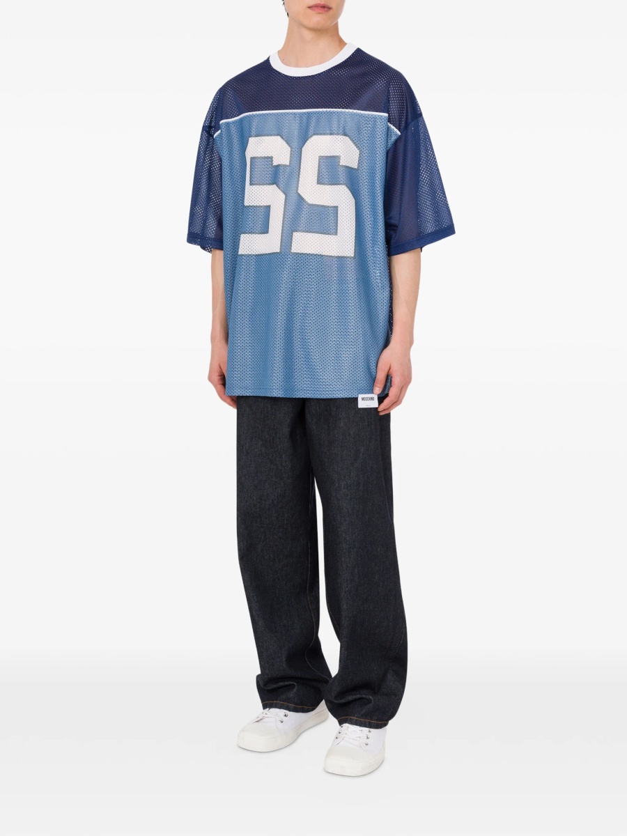Tricou Moschino albastru - Img 2