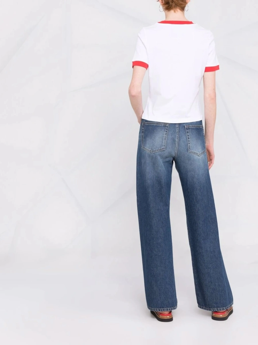 Tricou Moschino alb - Img 6