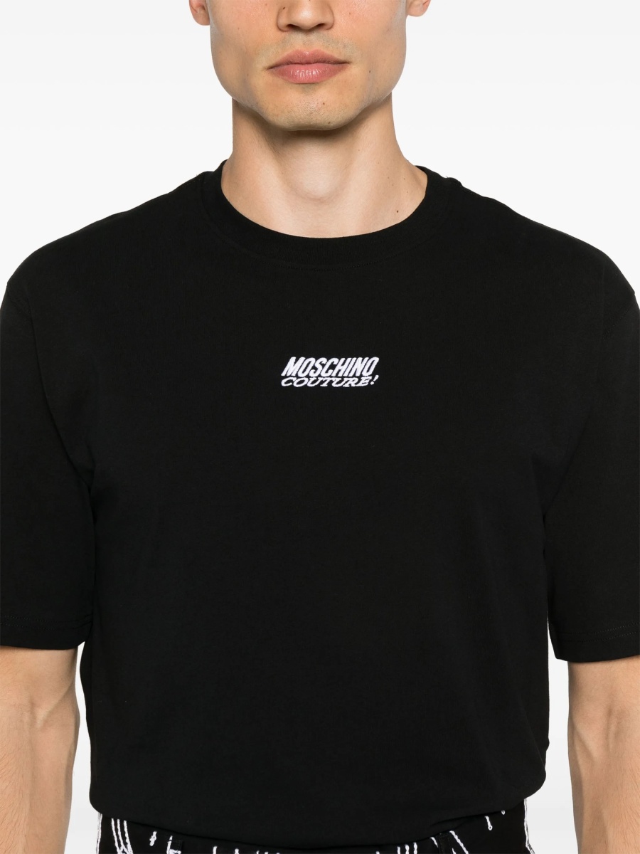 Tricou Moschino negru - Img 5