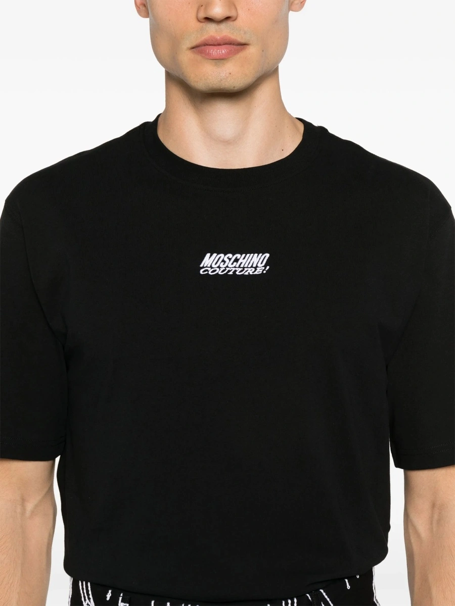 Tricou Moschino negru - Img 5