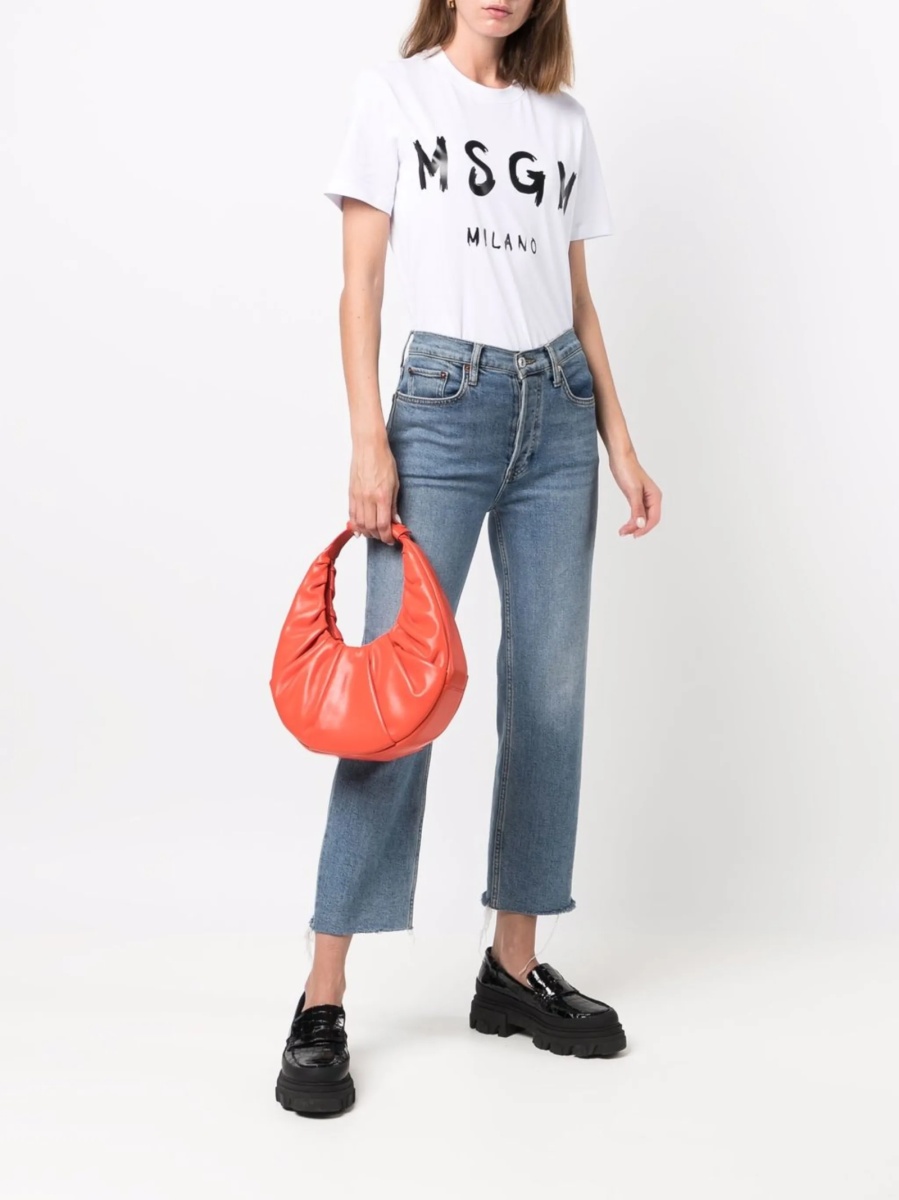 Tricou MSGM alb - Img 2