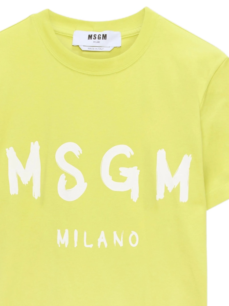 Tricou MSGM galben - Img 2