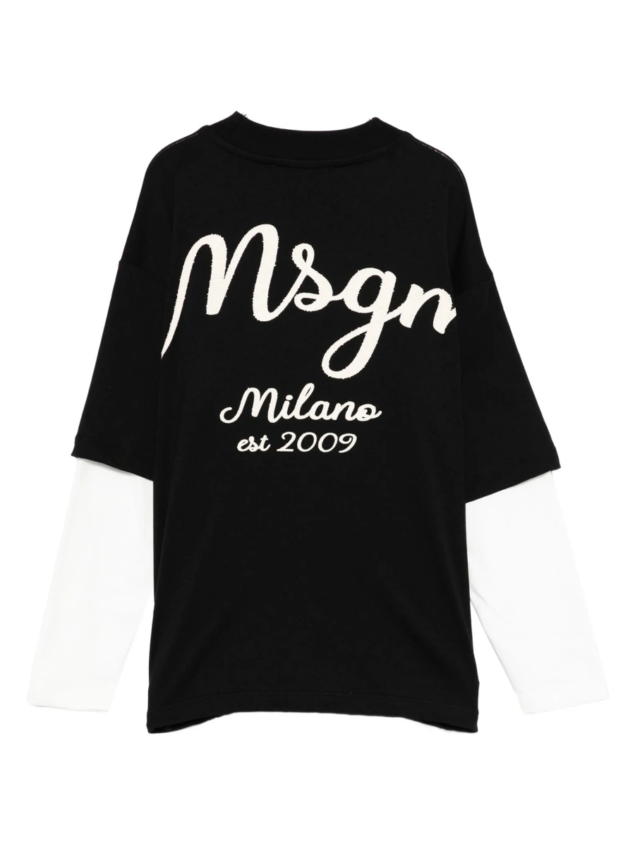 Tricou MSGM negru - Img 2