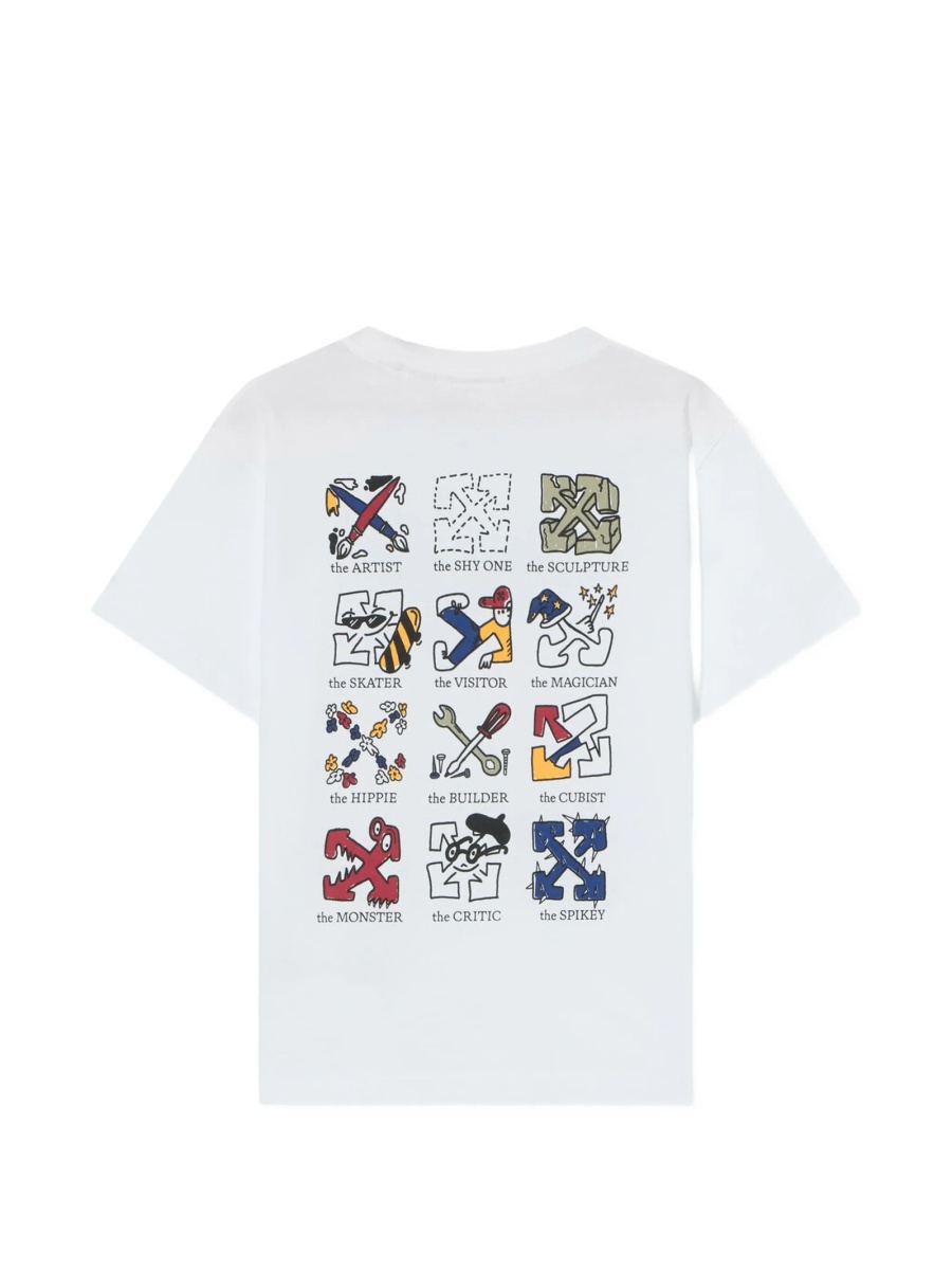 Tricou Off-White alb - Img 2