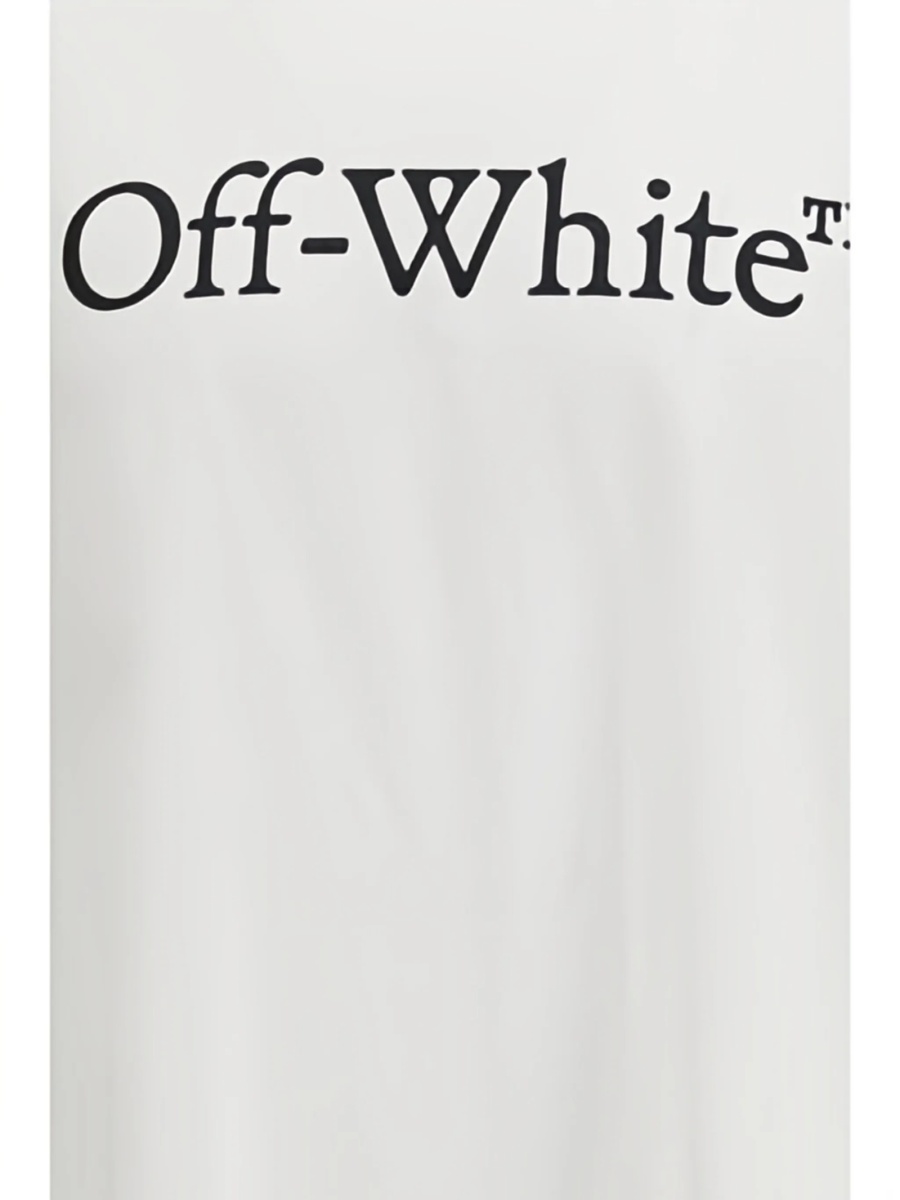Tricou Off-White Bookish alb - Img 5