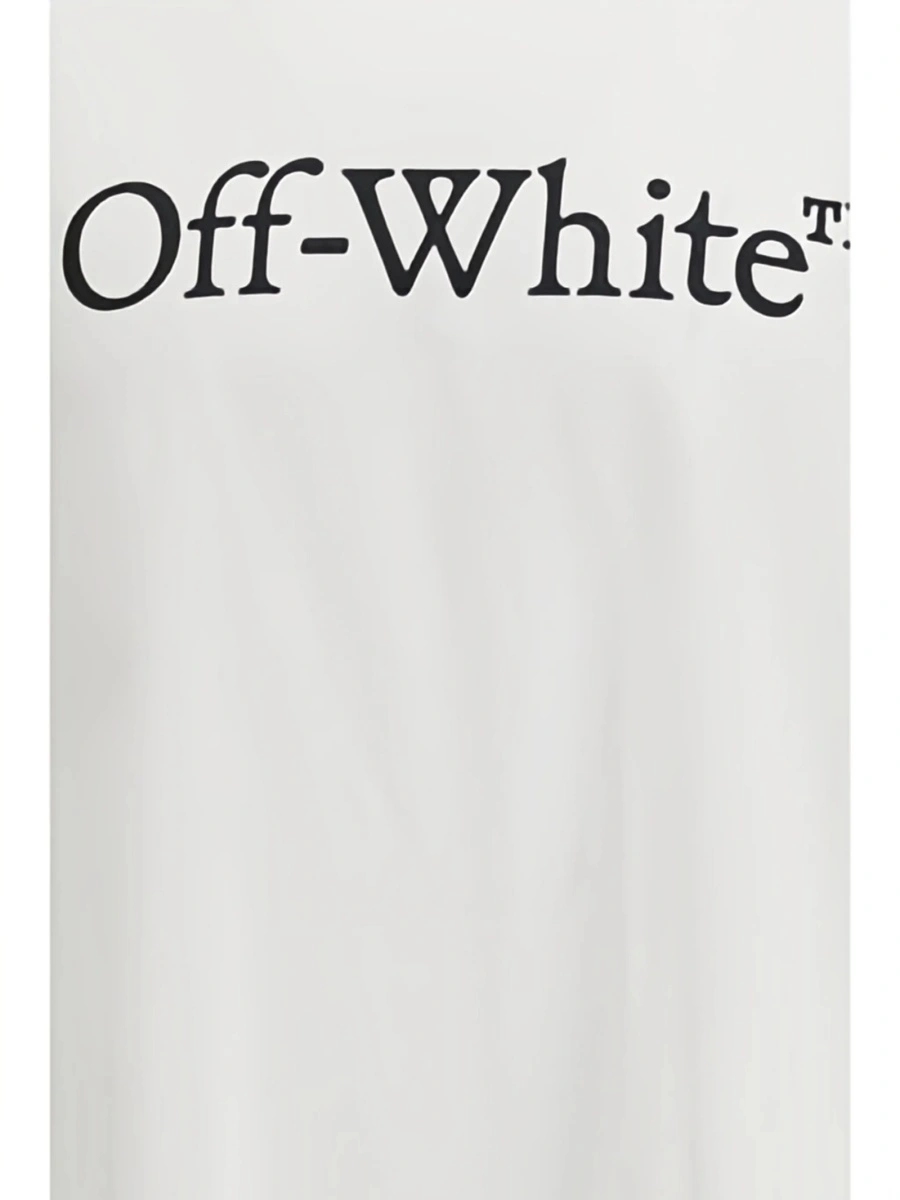 Tricou Off-White Bookish alb - Img 5