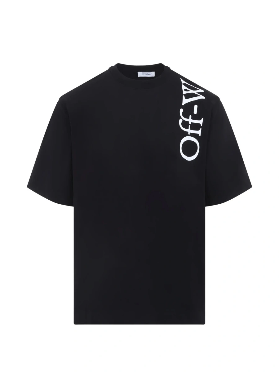 Tricou Off-White negru din bumbac - Img 6