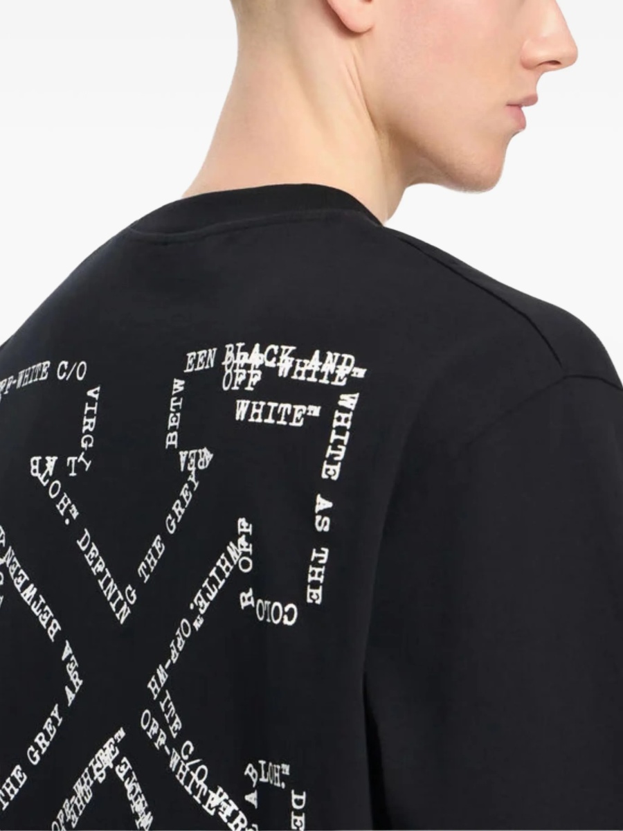 Tricou Off-White negru - Img 4