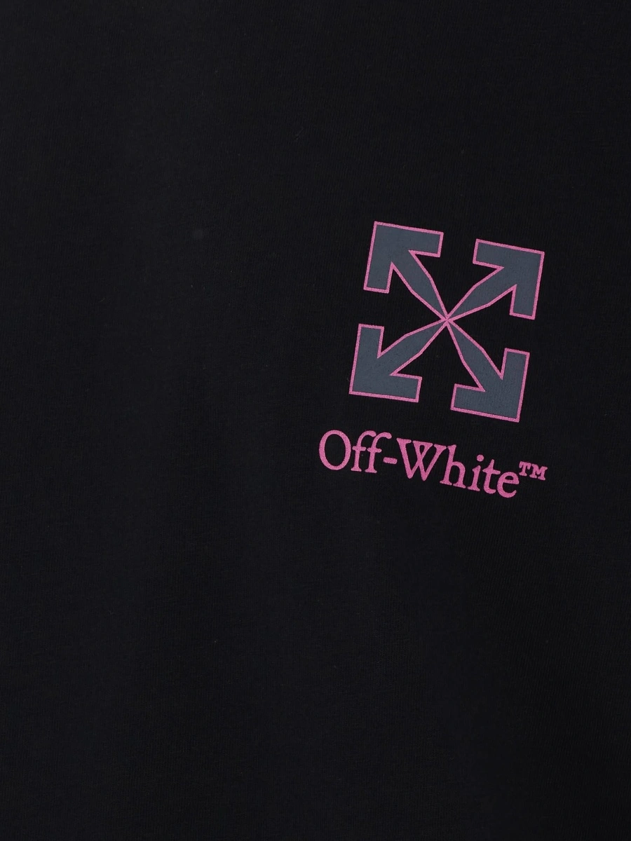 Tricou Off-White negru - Img 3