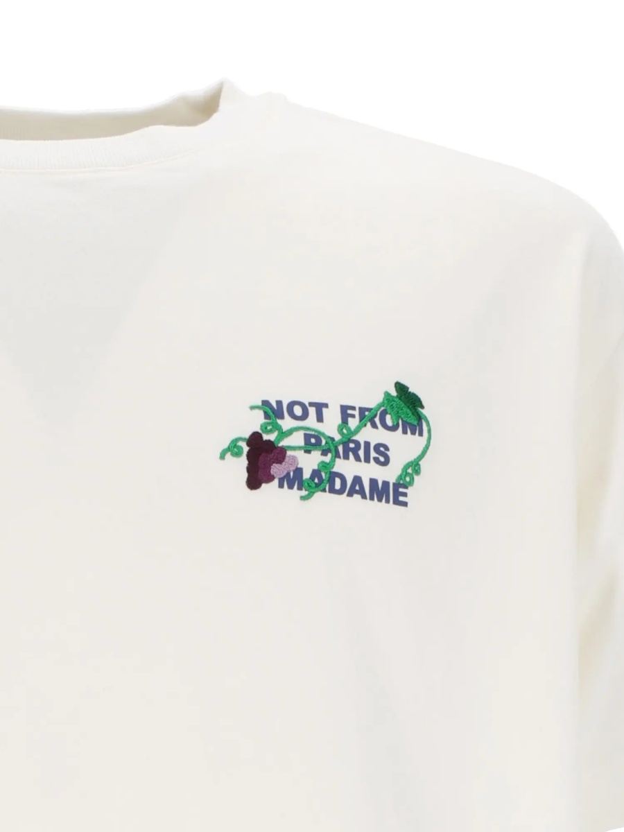 Tricou OFF WHITE Vine Embroidered Slogan T-shirt - Img 3