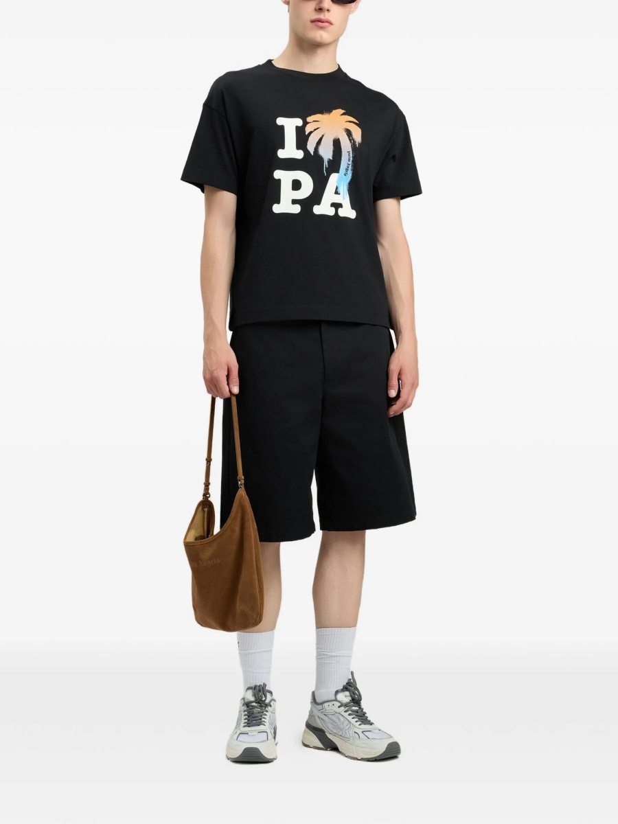 Tricou Palm Angels negru - Img 2