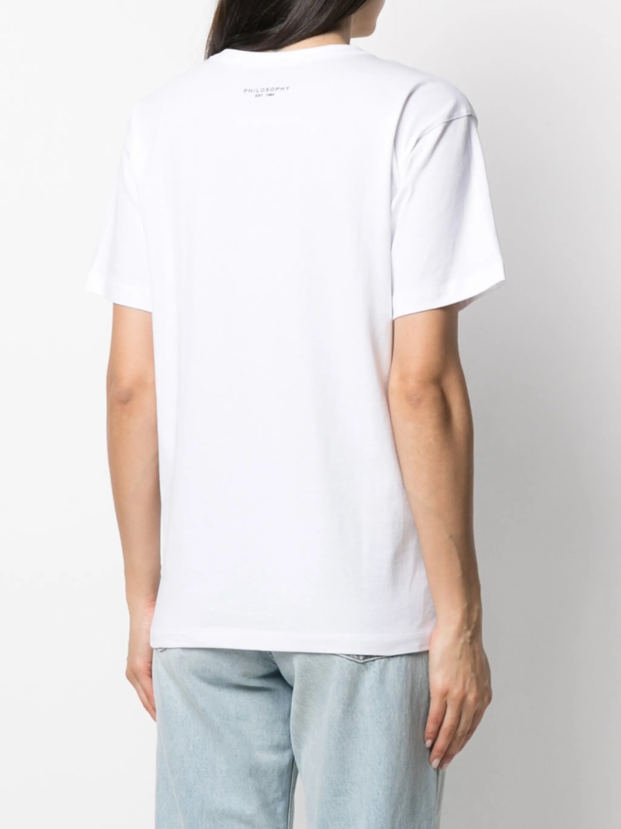Tricou Philosophy alb - Img 4