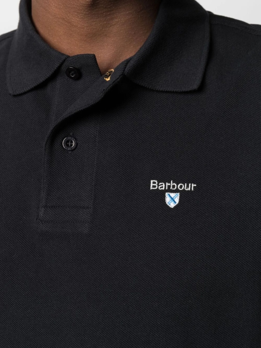 Tricou Polo Barbour negru - Img 5