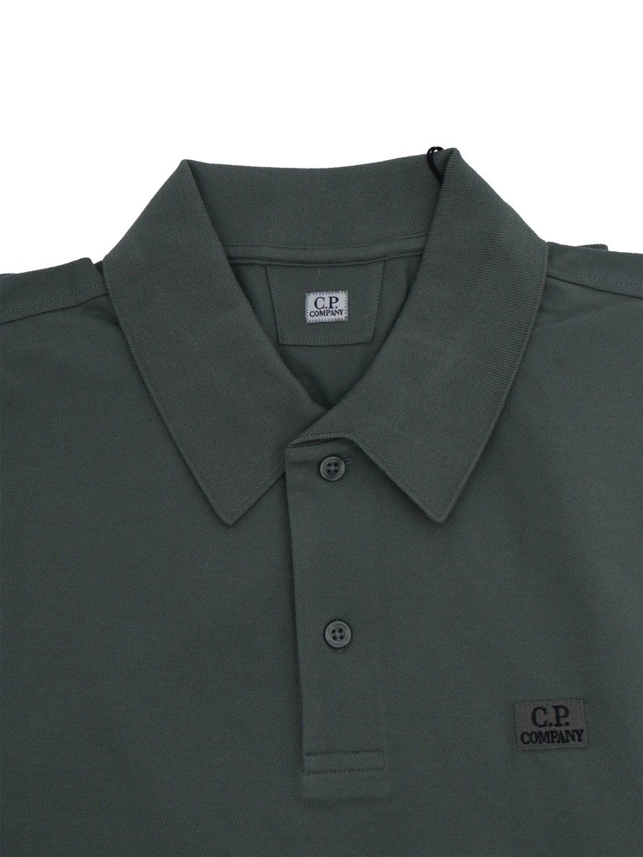 Tricou Polo C.P. Company verde - Img 3