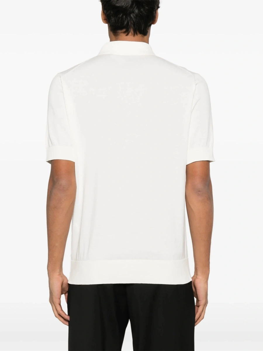 Tricou Polo Dolce &amp; Gabbana alb - Img 3