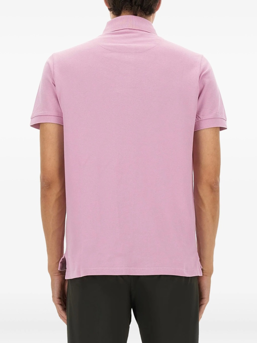 Tricou Polo ETRO roz din bumbac - Img 3