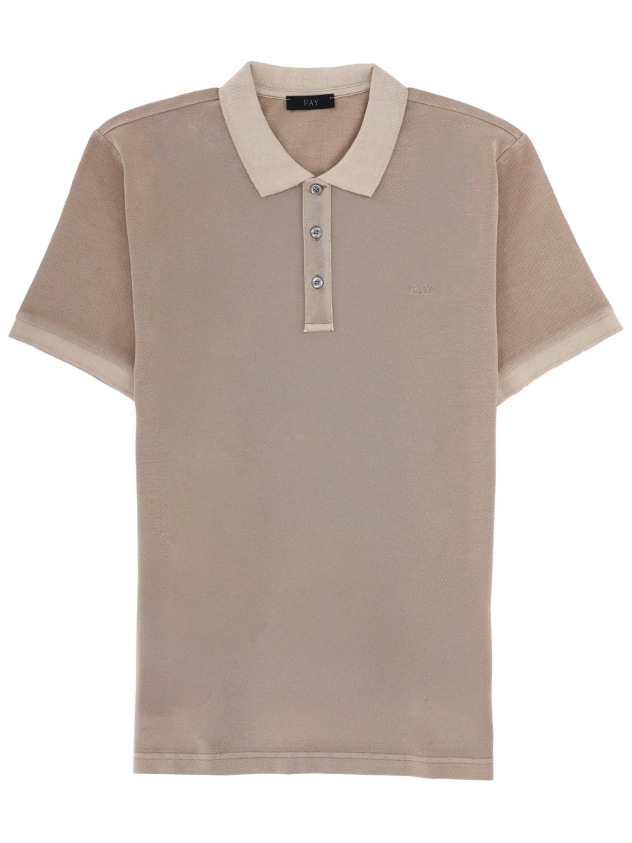 Tricou Polo Fay gri - Img 2