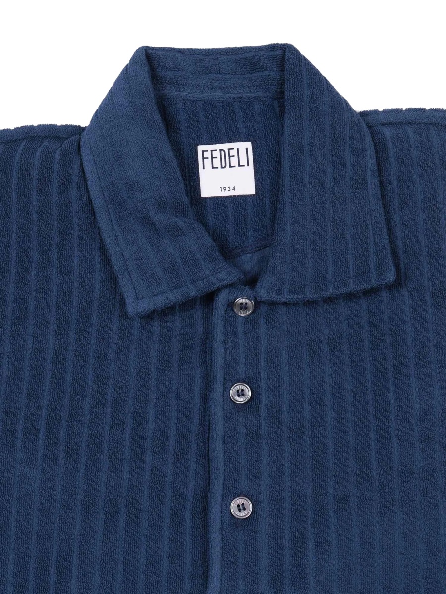 Tricou Polo Fedeli albastru - Img 3