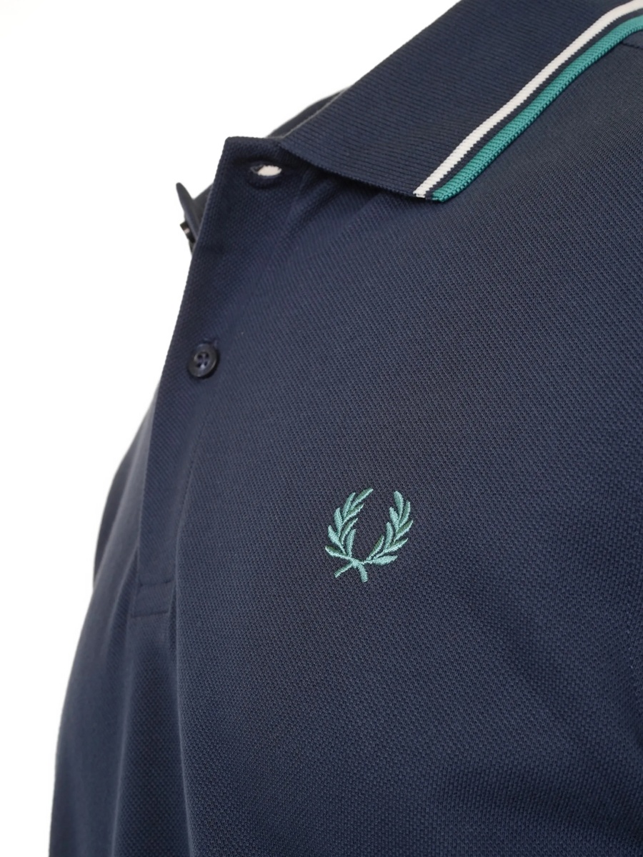 Tricou Polo Fred Perry albastru - Img 3