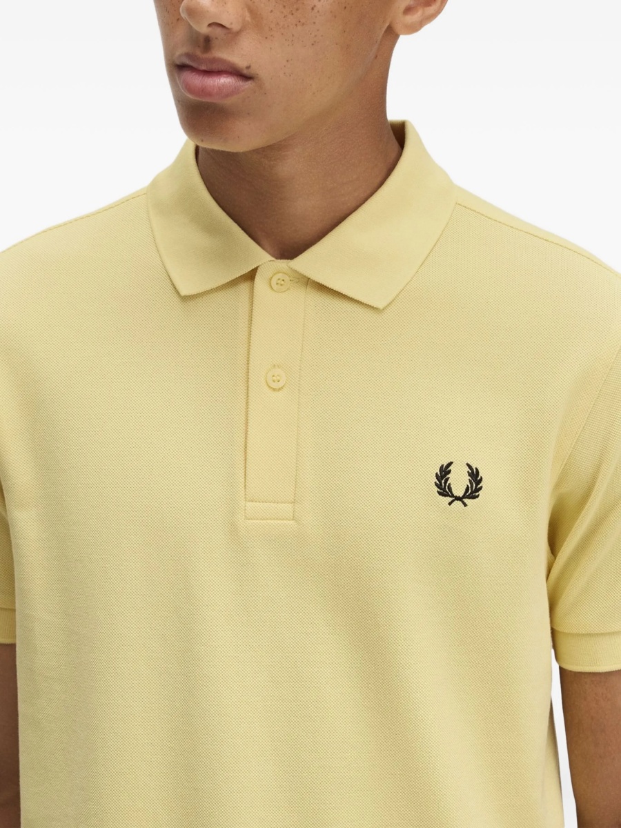 Tricou Polo Fred Perry galben - Img 4