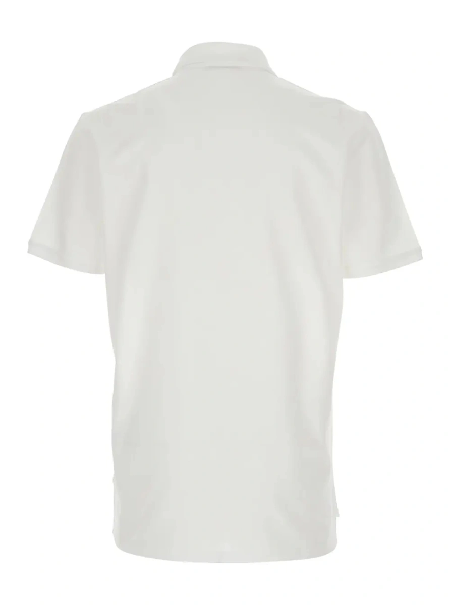 Tricou polo Givenchy alb din bumbac - Img 2