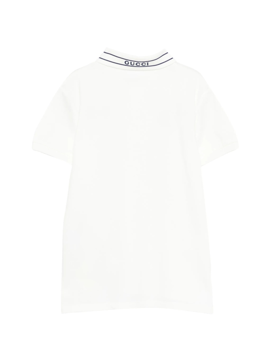 Tricou Polo Gucci alb - Img 2