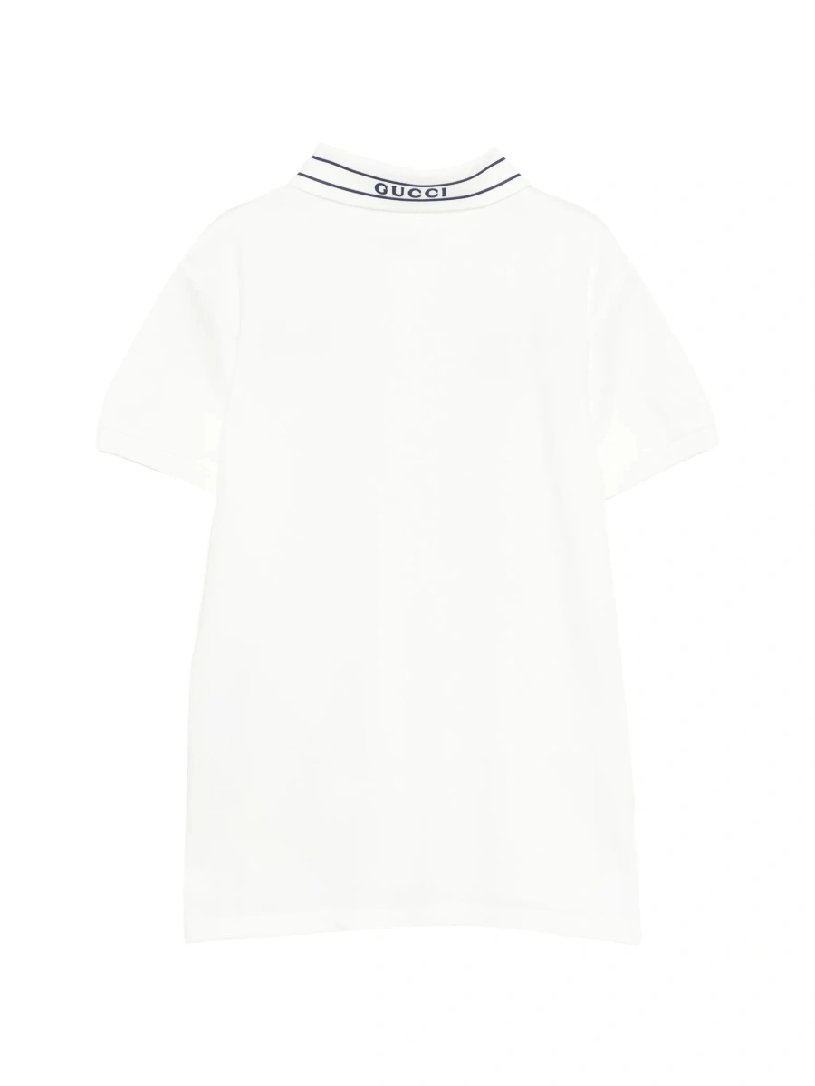 Tricou Polo Gucci alb - Img 2