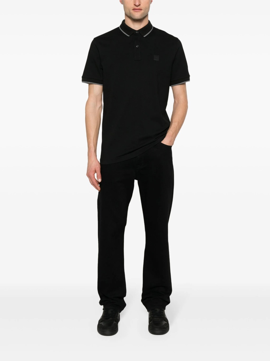 Tricou Polo Hugo Boss negru - Img 2