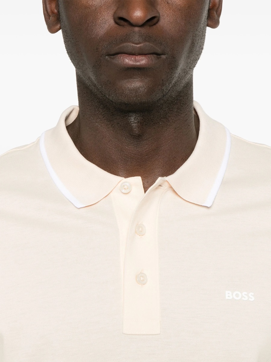 Tricou Polo Hugo Boss neutru - Img 4