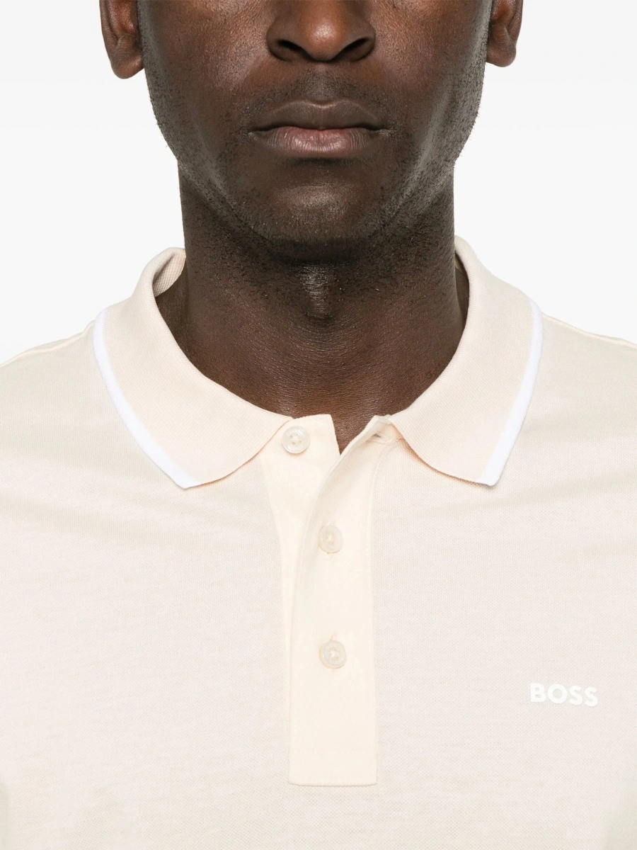 Tricou Polo Hugo Boss neutru - Img 4