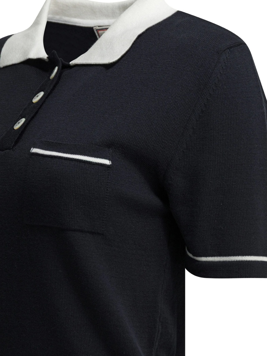 Tricou Polo INES DE LA FRESSANGE albastru - Img 3