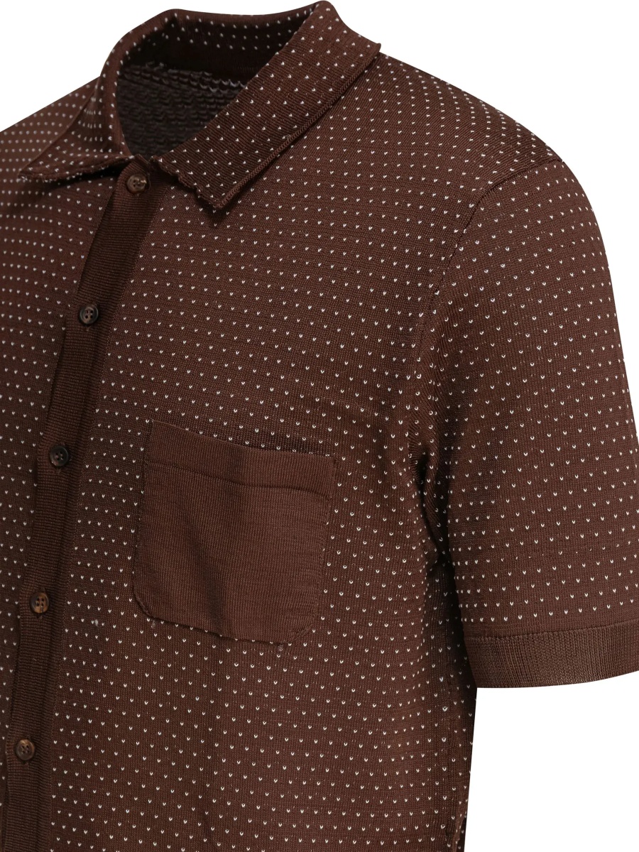 Tricou Polo "Juneau" polo shirt with buttons - Img 4