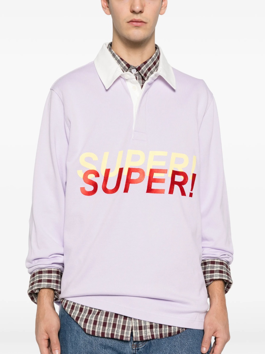 Tricou Polo JW Anderson violet - Img 5