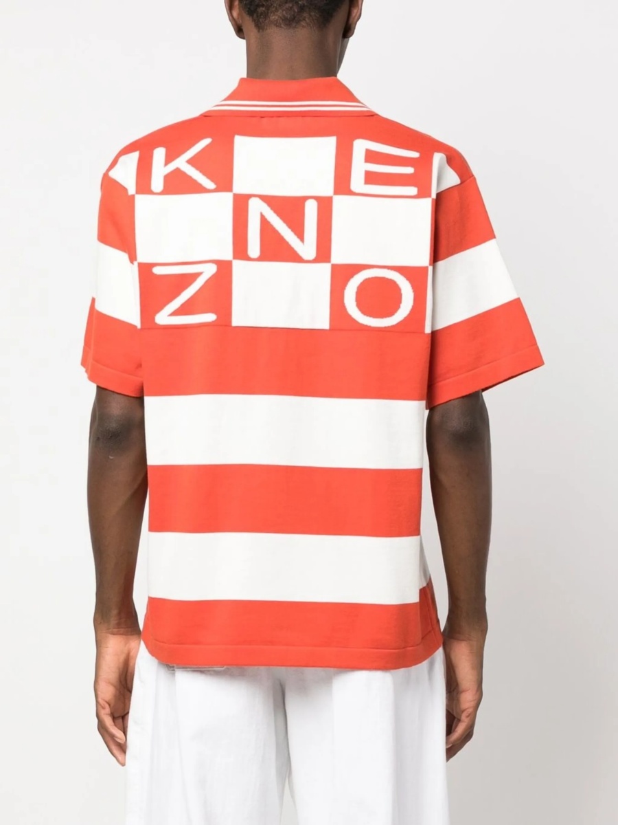 Tricou Polo Kenzo portocaliu - Img 4
