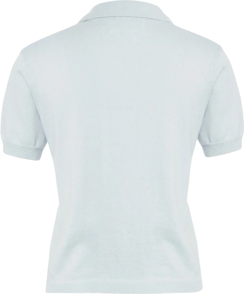 Tricou Polo Knit polo shirt 'Tamara' - Img 5