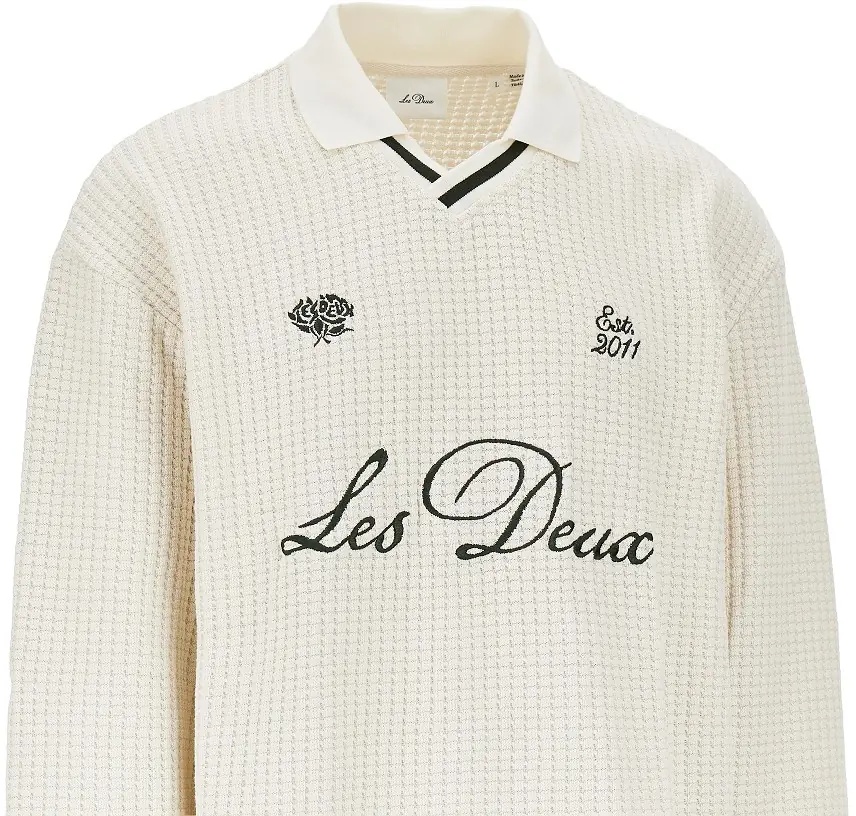 Tricou Polo Knitted polo shirt with logo embroidery - Img 2